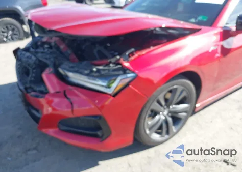 2021 Acura Tlx A-Spec Package из США, поврежденный, VIN 19UUB6F50MA005802